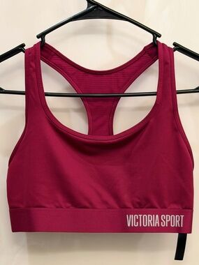 Victoria's Secret Sports Bra in Fuschia Pink. Size Small.